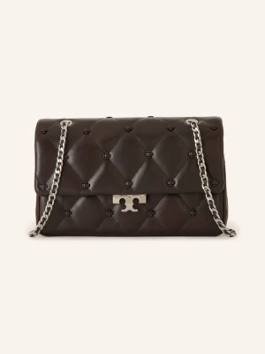 Obrázek produktu Tory Burch Kabelka Přes Rameno Bunny Knot tmavě hnědá / stříbrná