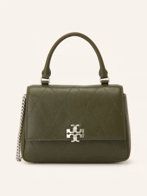 Obrázek produktu Tory Burch Kabelka Přes Rameno Charlie Mini tmavě zelená / stříbrná