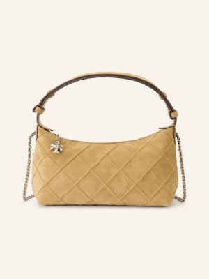 Obrázek produktu Tory Burch Kabelka Přes Rameno Fleming světle hnědá / stříbrná