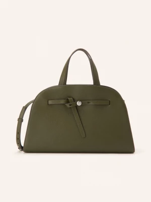 Obrázek produktu Tory Burch Kabelka Romy Bauletto tmavě zelená / stříbrná