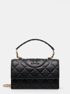 Obrázek produktu Tory Burch Kožená kabelka Tory Burch Fleming černá