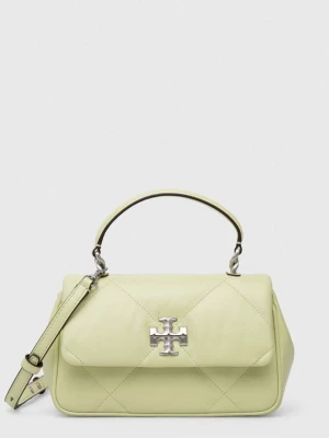 Obrázek produktu Tory Burch Kožená kabelka Tory Burch Kira Diamond Quilt zelená