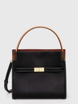 Obrázek produktu Tory Burch Kožená kabelka Tory Burch Lee Radziwill černá