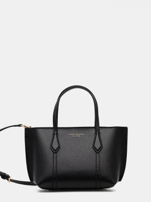 Obrázek produktu Tory Burch Kožená kabelka Tory Burch Perry Mini Tote černá