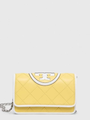 Obrázek produktu Tory Burch Kožená kabelka žlutá