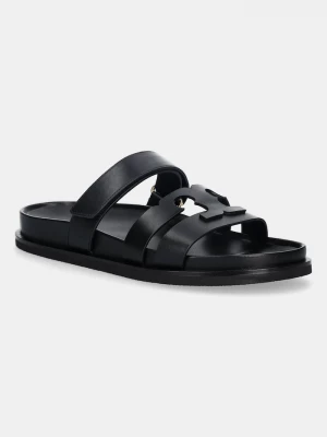 Obrázek produktu Tory Burch Kožené pantofle Ines Sport černá