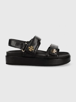 Obrázek produktu Tory Burch Kožené sandály Tory Burch Kira Sport černá