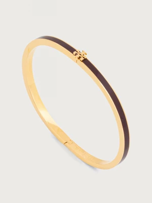 Obrázek produktu Tory Burch náramek dámský mosazný email Thin Icon zlatá