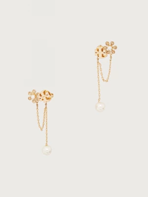 Obrázek produktu Tory Burch náušnice dámské Moondance zlatá