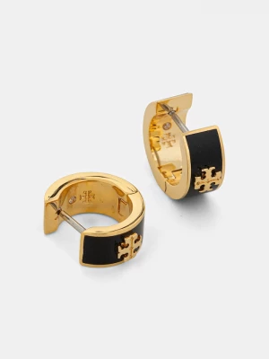 Obrázek produktu Tory Burch Náušnice Tory Burch Kira Huggie černá