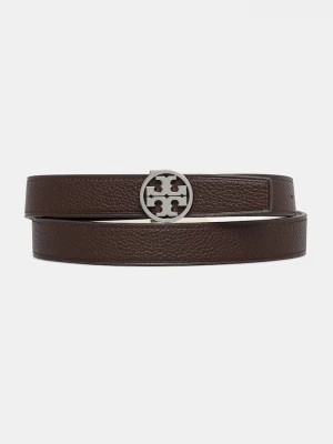 Obrázek produktu Tory Burch oboustranný pásek dámský kožený Miller hnědá