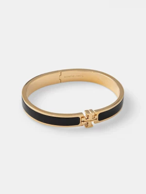 Obrázek produktu Tory Burch Pozlacený náramek Tory Burch Kira černá