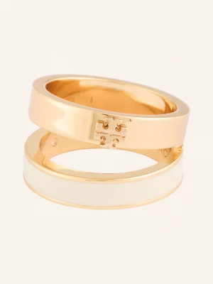 Obrázek produktu Tory Burch Prsten Icon zlatá / bílá