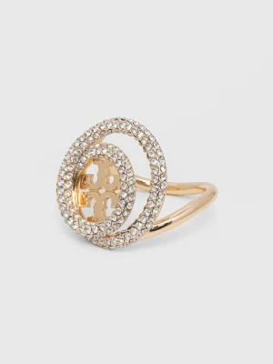 Obrázek produktu Tory Burch Prstýnek Tory Burch Miller Pave Double zlatá