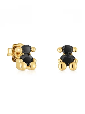 Obrázek produktu Tous Pozlacené stříbrné náušnice Tous Bold Bear Gem zlatá