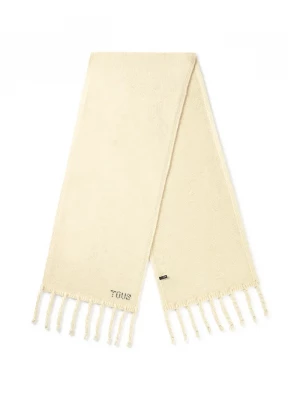 Obrázek produktu Tous Šátek z vlněné směsi Tous TEXTIL béžová