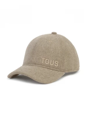 Obrázek produktu Tous Vlněná kšiltovka Tous TEXTIL béžová