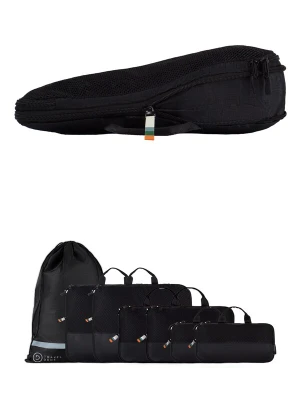 Obrázek produktu TRAVEL DUDE Cestovní taška 'Packing Cubes Set 7 Teilig mit Kompression, Packwürfel, Packtaschen Set für Rucksack & Koffer' černá