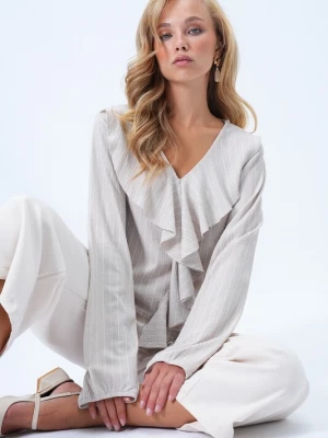 Obrázek produktu Trend Alaçatı Stili Halenka krémová / bílá