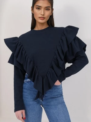 Obrázek produktu Trend Alaçatı Stili Svetr námořnická modř