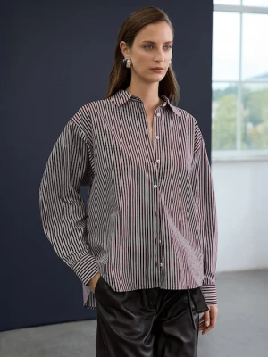 Obrázek produktu Trendyol Halenka merlot / bílá