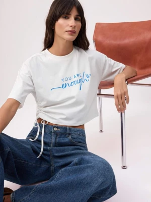 Obrázek produktu Trendyol Tričko nebeská modř / bílá