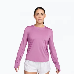 Obrázek produktu Tréninkové tričko Longsleeve Nike One Classic Dri-Fit light magenta / white Růžová