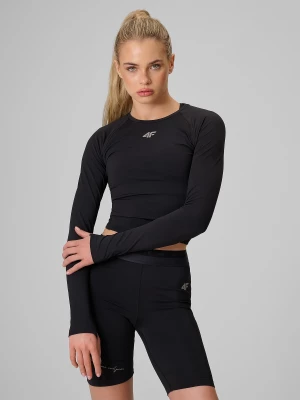 Obrázek produktu 4F Tréninkový longsleeve slim rychleschnoucí dámský - černý