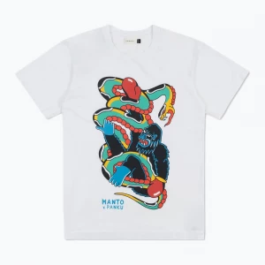 Obrázek produktu Tričko MANTO X Panku Struggle white