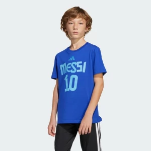 Obrázek produktu Tričko Messi Name and Number Graphic Kids Adidas Semi Lucid Blue