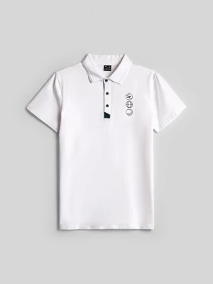 Obrázek produktu Polo regular pánské - bílé 4F