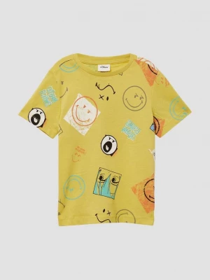 Obrázek produktu Tričko s potiskem Smiley® s.Oliver žlutá