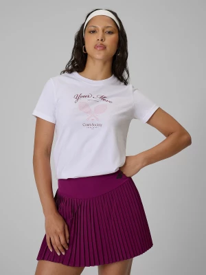Obrázek produktu 4F T-shirt regular s potiskem dámský - bílý