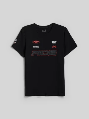 Obrázek produktu 4F T-shirt slim s potiskem pánský - černý