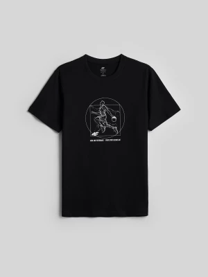 Obrázek produktu 4F T-shirt regular s potiskem pánský - černý