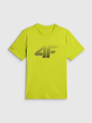 Obrázek produktu T-shirt regular s potiskem pánské - zelené 4F