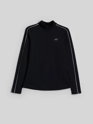Obrázek produktu Longsleeve slim hladký dámský - černý 4F