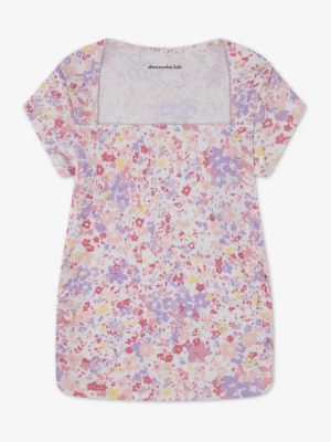 Obrázek produktu Triko s potiskem Abercrombie & Fitch lila