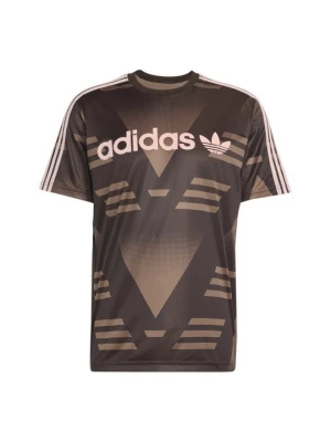 Obrázek produktu Triko s potiskem adidas Originals tmavě hnědá