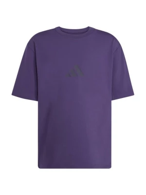 Obrázek produktu Triko s potiskem Adidas tmavě fialová