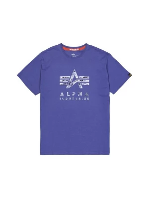 Obrázek produktu Triko s potiskem Alpha Industries fialová
