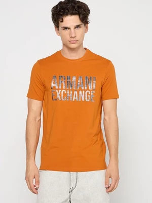 Obrázek produktu Triko s potiskem Armani Exchange oranžová