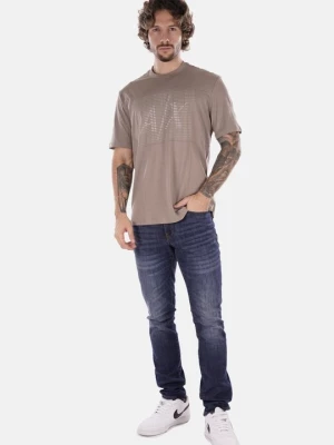 Obrázek produktu Triko s potiskem Armani Exchange světle hnědá
