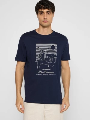 Obrázek produktu Triko s potiskem Ben Sherman tmavě modrá