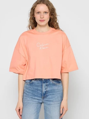 Obrázek produktu Triko s potiskem Calvin Klein Jeans oranžová