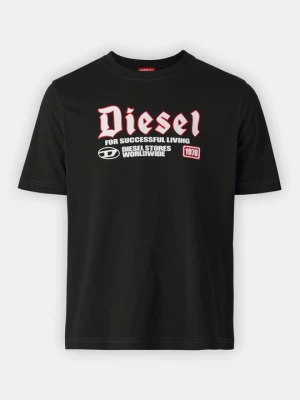 Obrázek produktu Triko s potiskem Diesel černá