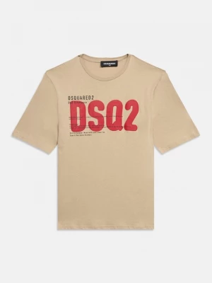 Obrázek produktu Triko s potiskem Dsquared2 béžová