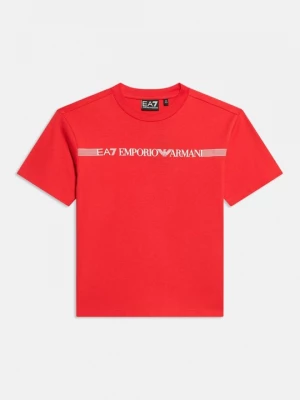 Obrázek produktu Triko s potiskem EA7 Emporio Armani červená