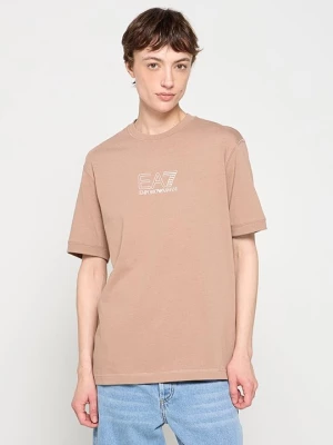 Obrázek produktu Triko s potiskem EA7 Emporio Armani hnědá