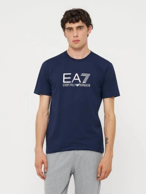Obrázek produktu Triko s potiskem EA7 Emporio Armani kovově černá